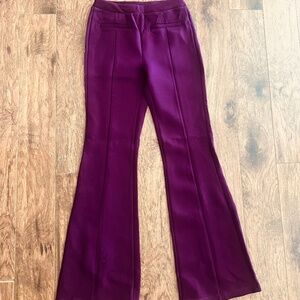 Flare stretchy purple Forever 21 Pants, Medium